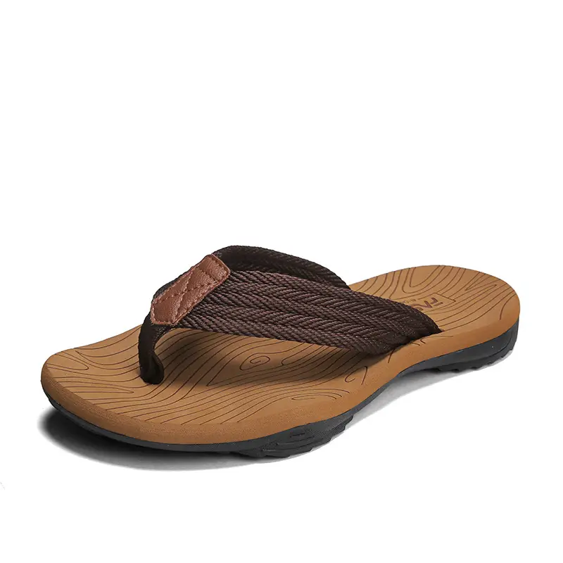 Brazil Men's Red Slipper Non-Slip Crossover Summer