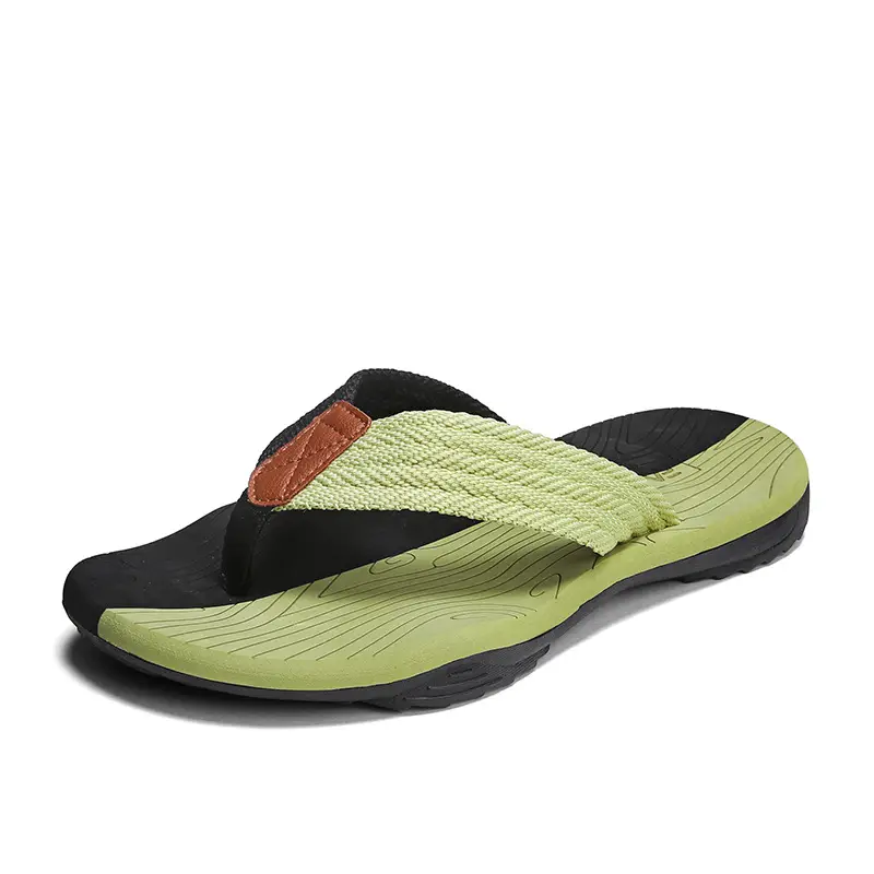 Brazil Men's Red Slipper Non-Slip Crossover Summer
