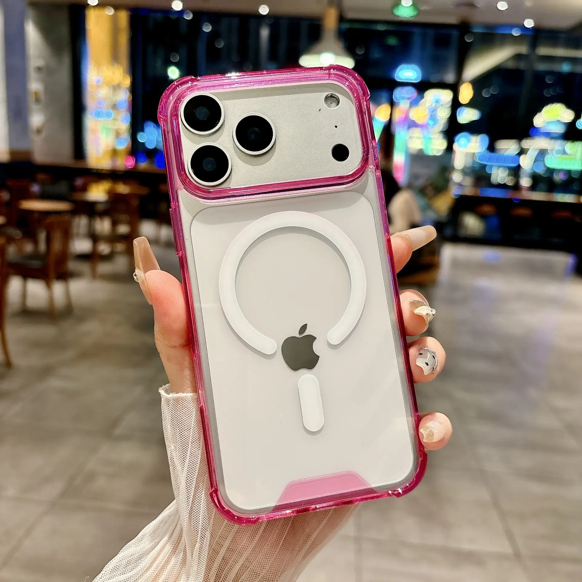Magnetic iPhone Case for 17 Pro Max 15 Acrylic — feature 12