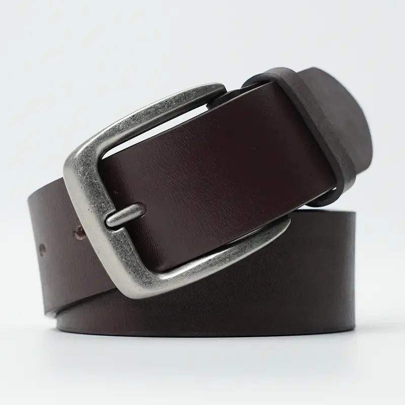 Men's High-Carbon Steel Belt with Cowhide Strap - Image 7