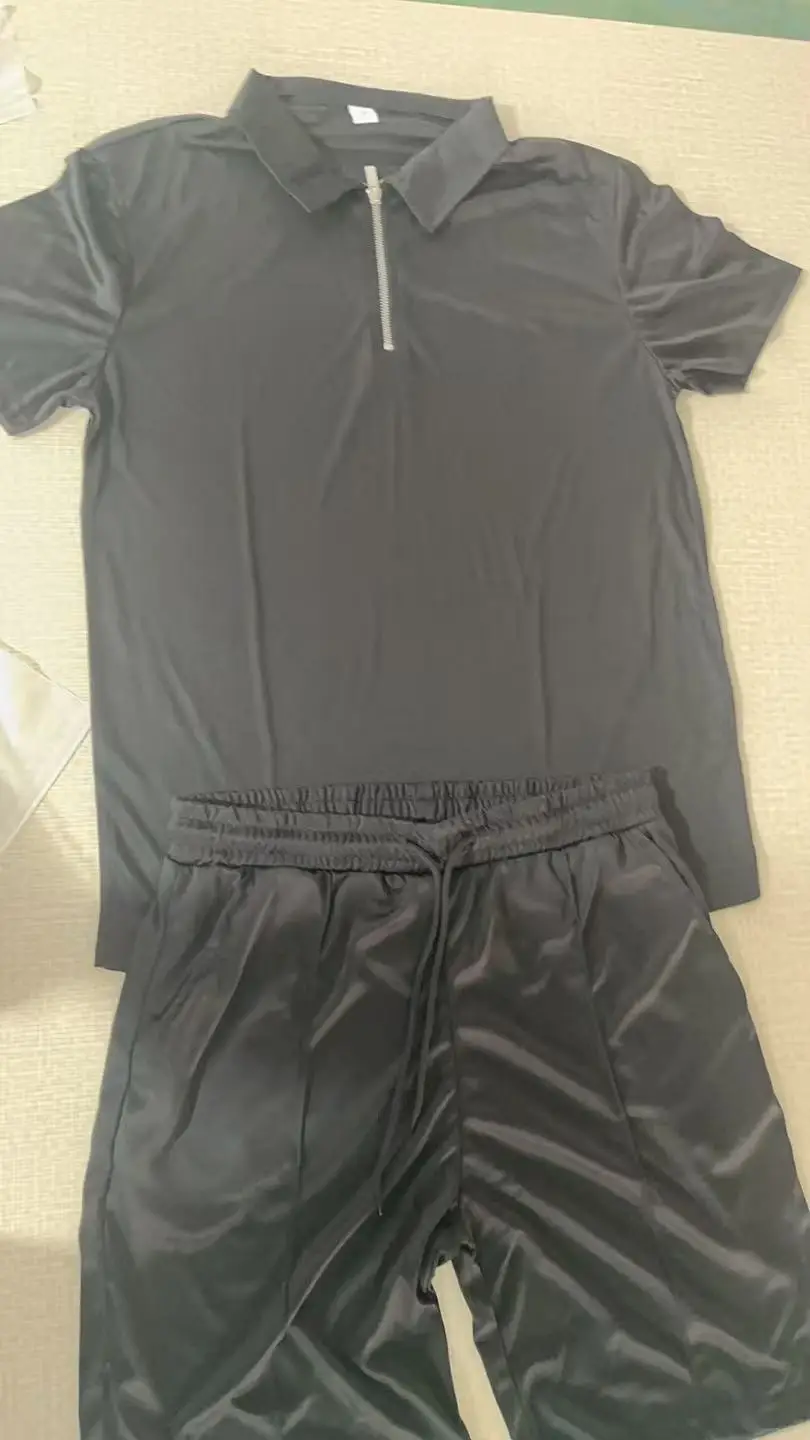 Men Green Polo Shorts 2026 Summer Casual — feature 10