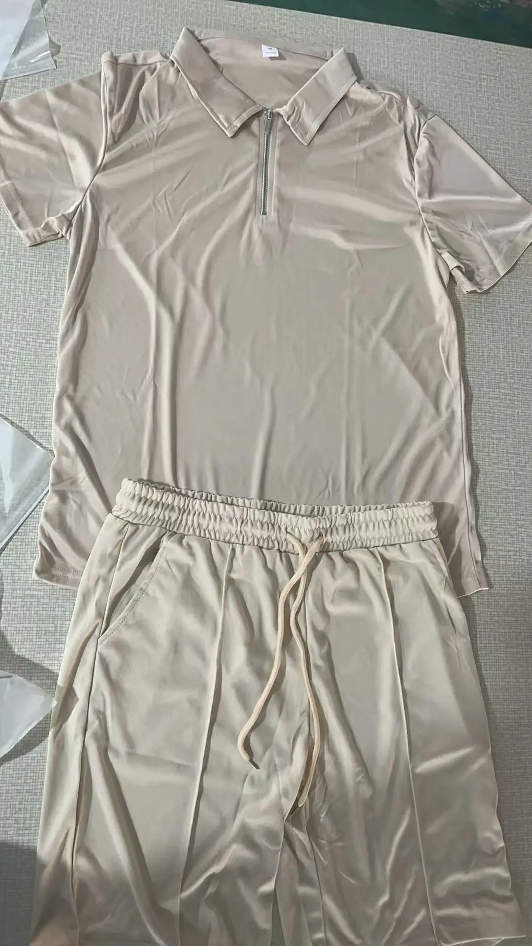 Men Green Polo Shorts 2026 Summer Casual — feature 11