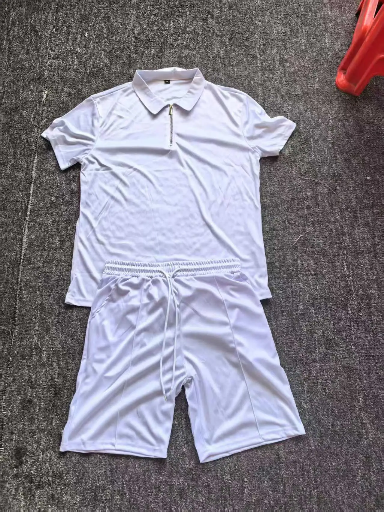 Men Green Polo Shorts 2026 Summer Casual — feature 12