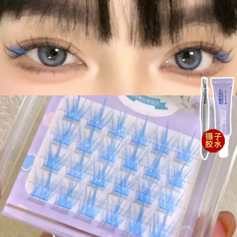 Cute 3D False Eyelashes Hot Girl Style Fantasy Color - Image 5