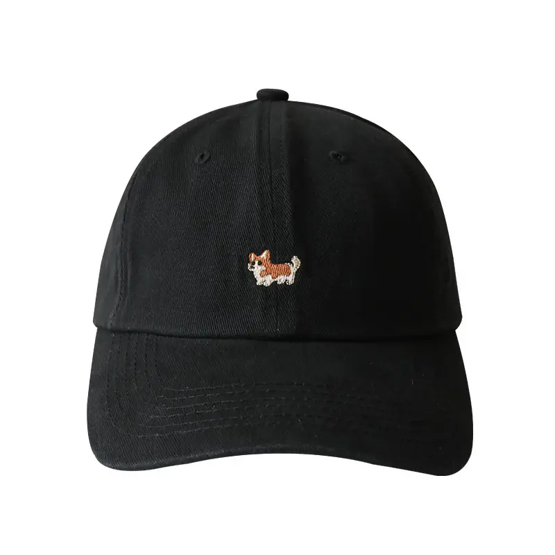 Uncle Stubble Cartoon Cap Blue for Girls Boys