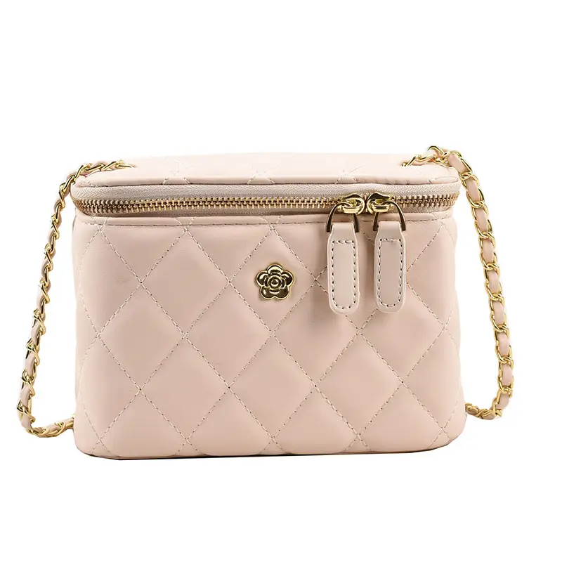 Yellow Diamond Chain Small Women's Bag