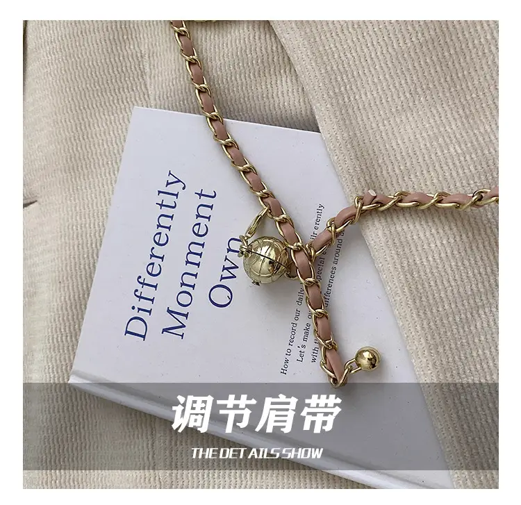 Yellow Diamond Chain Small Women's Bag — feature 15