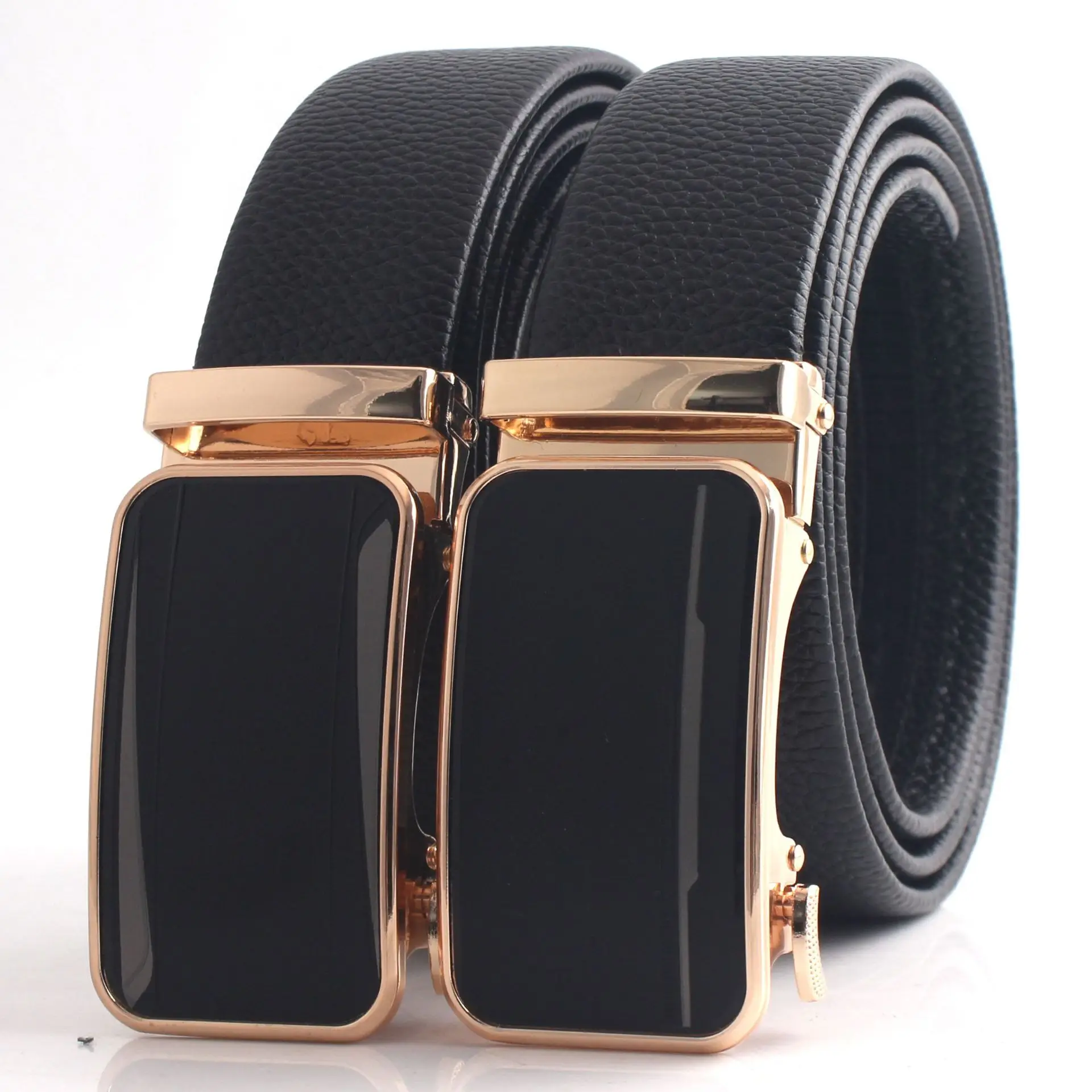Hongsheng Belt for Men 3D Film Gold Black - Image 15