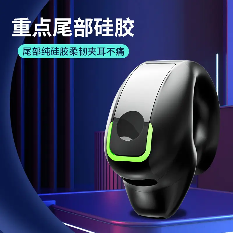 Bluetooth Headset with Clip-in Ear Design - Image 5