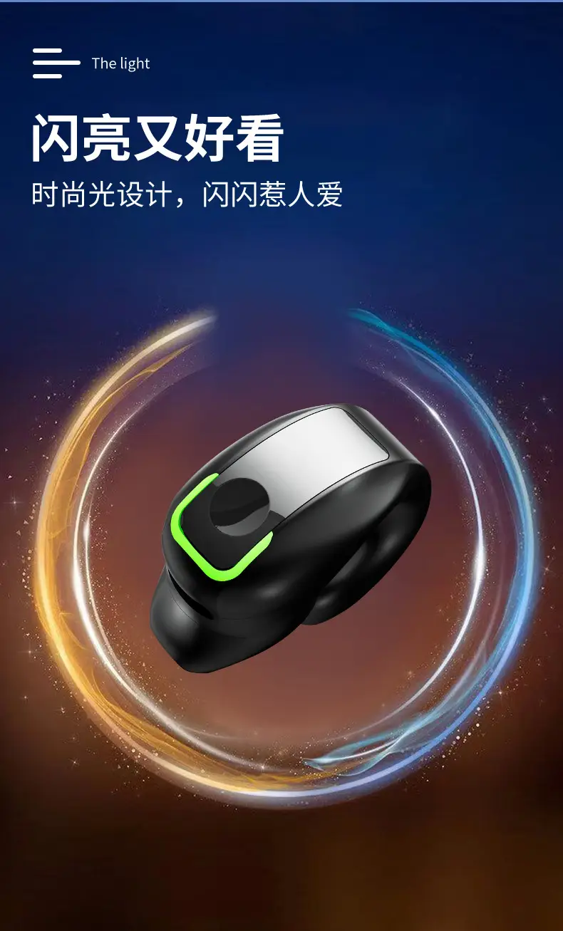 Bluetooth Headset with Clip-in Ear Design — feature 8
