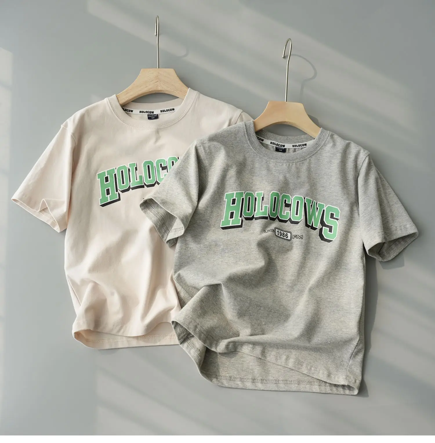 White Ho! Ho! Ho T-Shirt for Boys Girls Large — feature 6