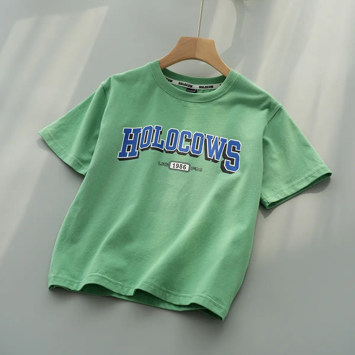 White Ho! Ho! Ho T-Shirt for Boys Girls Large - Image 2