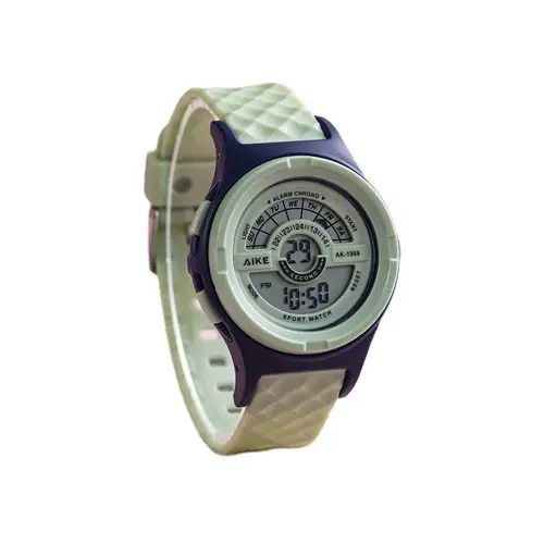 Men's Digital Watch with Leather Band & GPS - Image 6