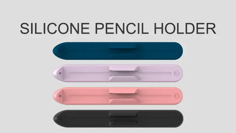 Pink Magnetic iPad Pencil Holder with Stylus Slot — feature 1