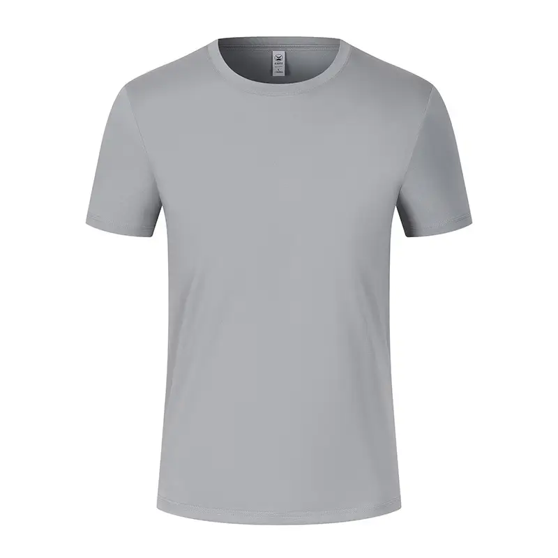Men White Silk T-Shirt 210g High Elastic Smooth - Image 13
