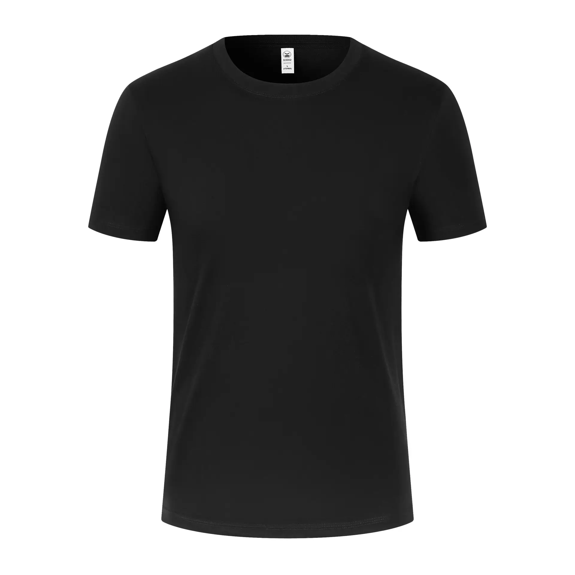 Men White Silk T-Shirt 210g High Elastic Smooth - Image 2