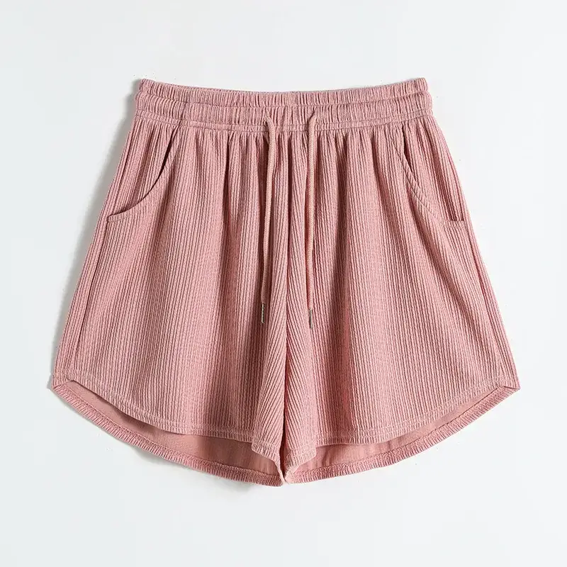 2025 Summer Thin Fitness Running Shorts Women Loose Casual Large Size Wide Leg Pants High Waist a Line Sports Hot Pants - Image 2
