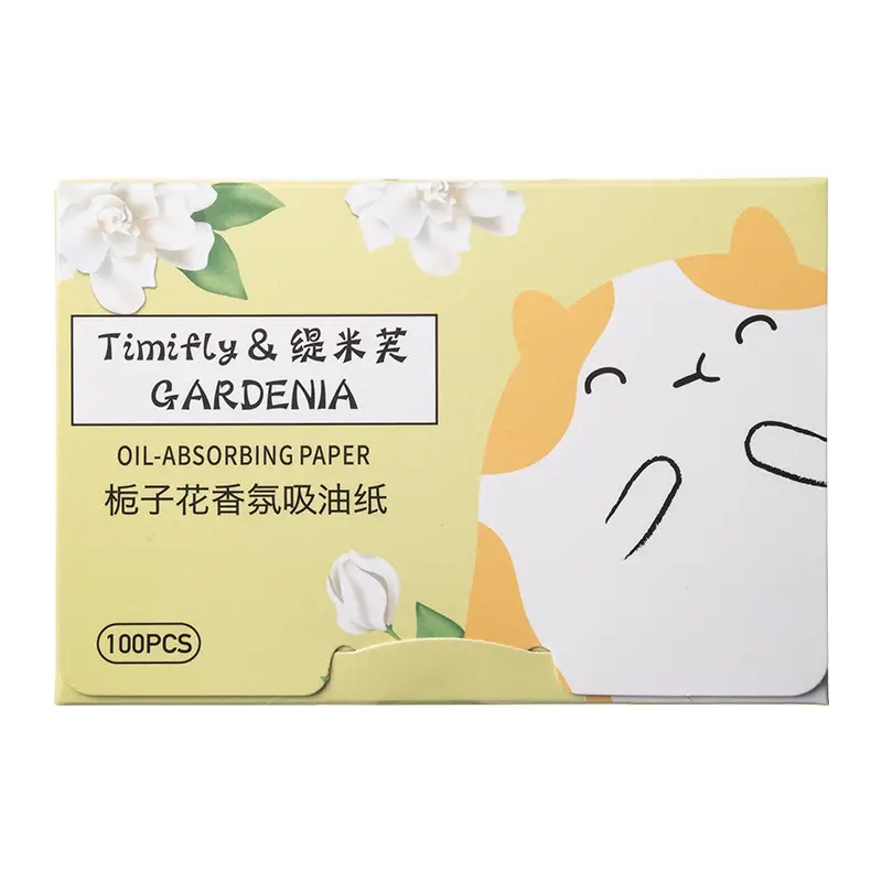 Tiimif Facial Oil Absorbing Paper 100 Pieces Portable Removable Box - Image 2
