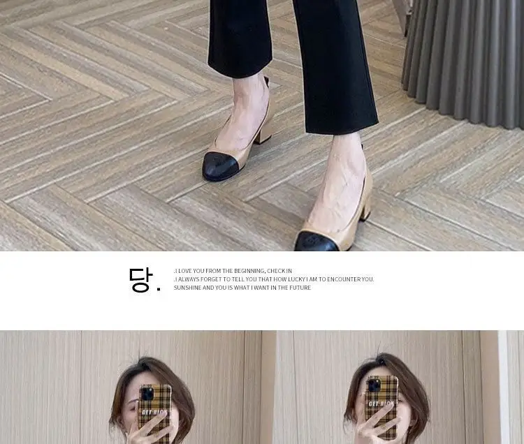 Women Slim Fit Cropped Pants Black Spring Summer — feature 15