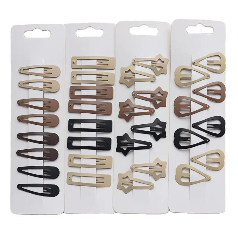 Matte Hair Clips Set of 12 Colors for DIY Painting - Image 13