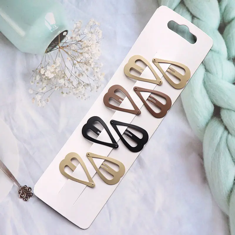 Matte Hair Clips Set of 12 Colors for DIY Painting - Image 5