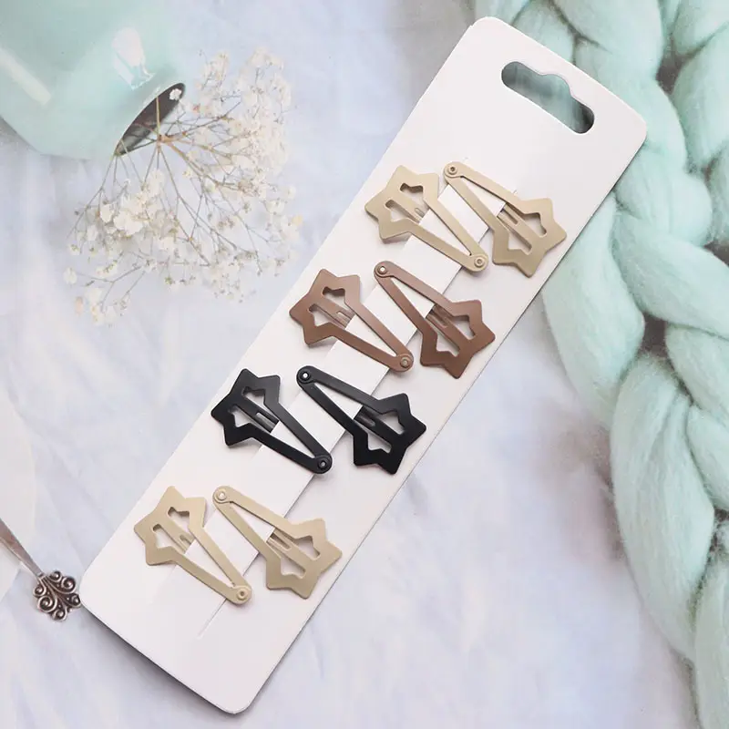 Matte Hair Clips Set of 12 Colors for DIY Painting - Image 6