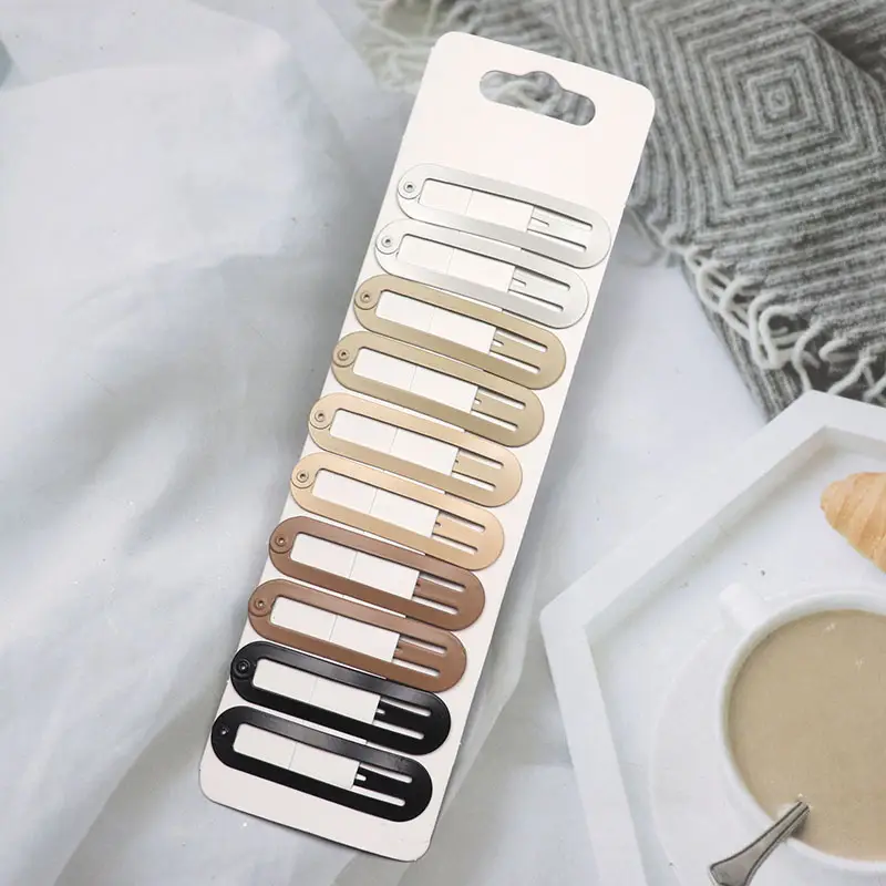 Matte Hair Clips Set of 12 Colors for DIY Painting - Image 8