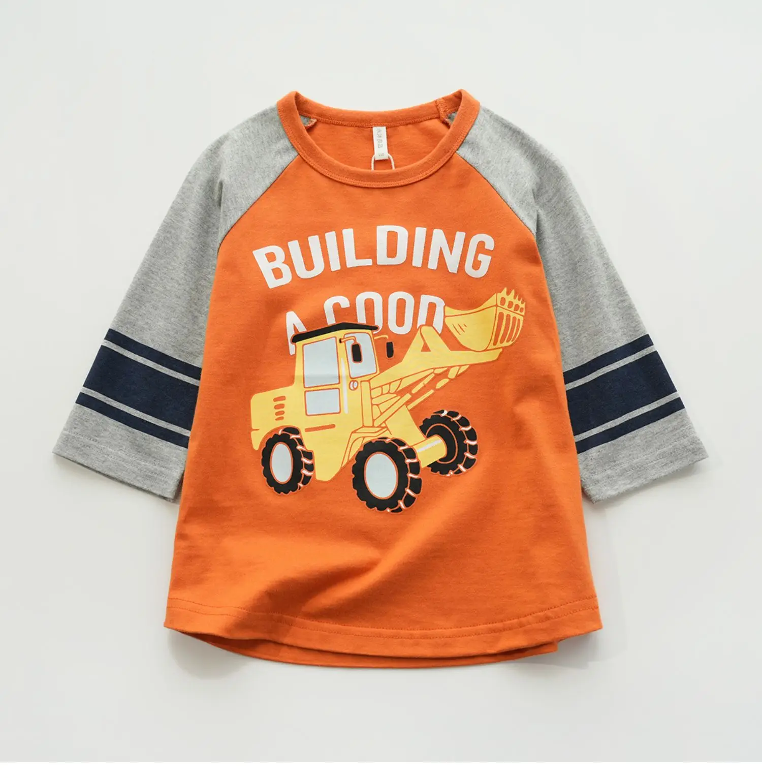 Children Cotton Cartoon Seven Sleeve T-Shirt Boys Spring Summer — feature 12