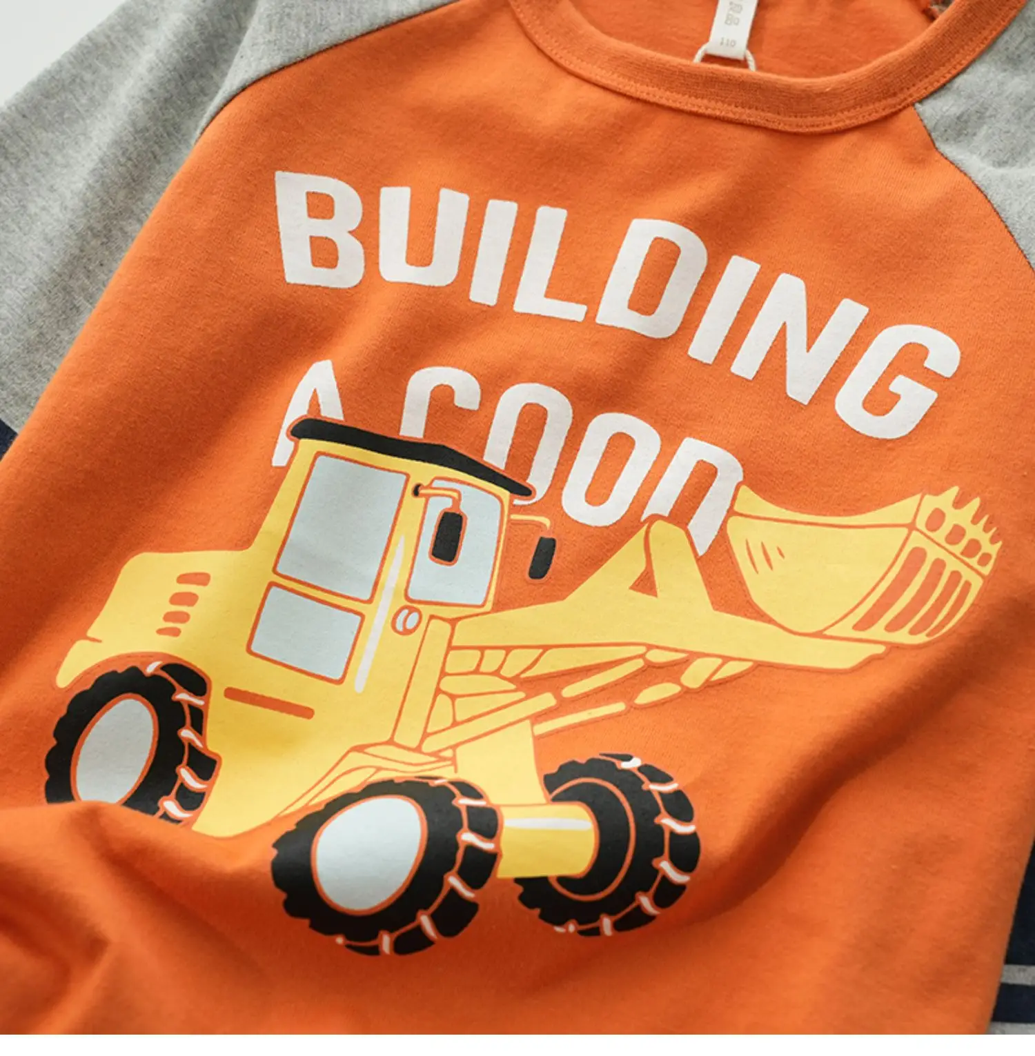 Children Cotton Cartoon Seven Sleeve T-Shirt Boys Spring Summer — feature 13
