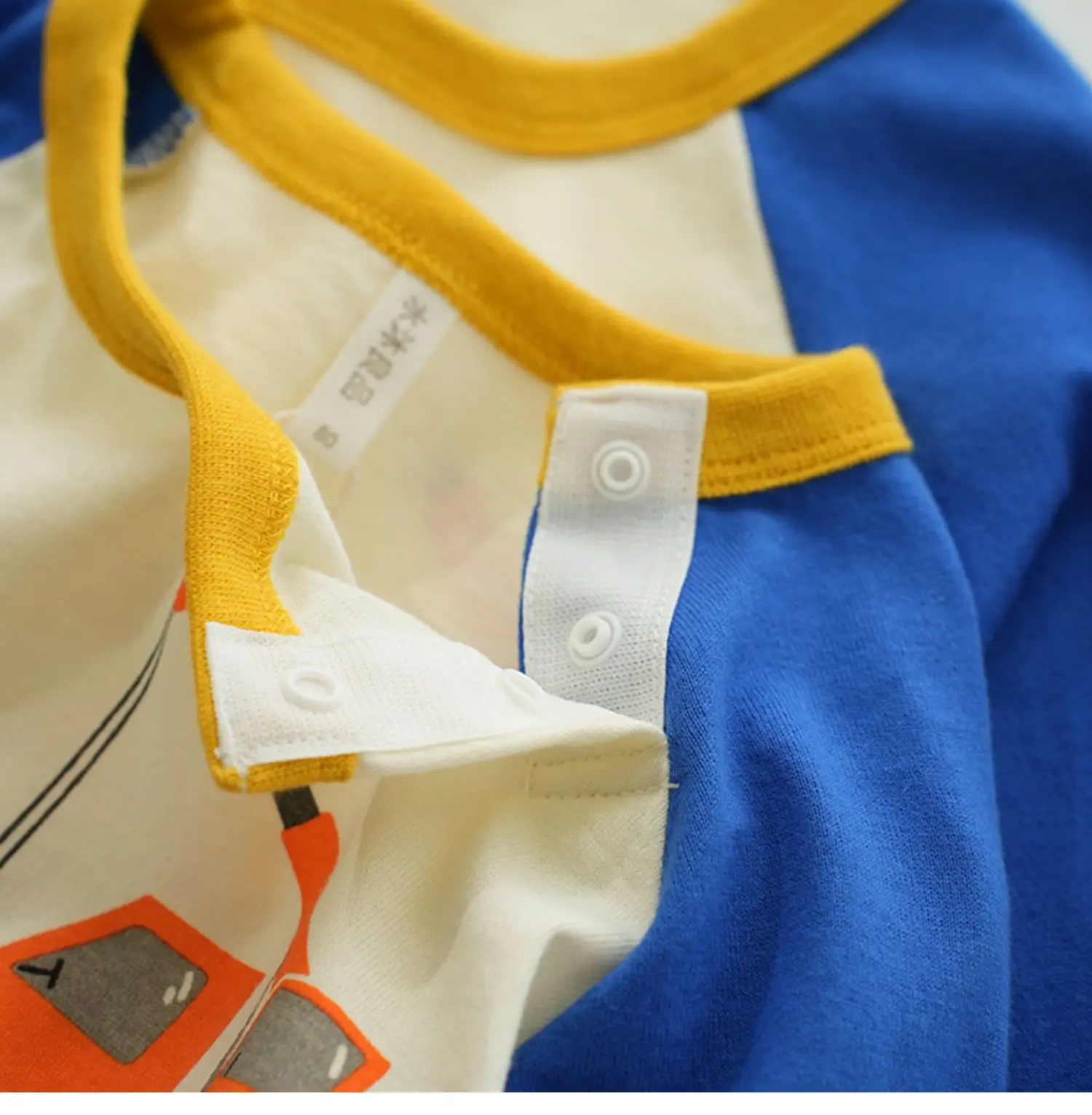 Children Cotton Cartoon Seven Sleeve T-Shirt Boys Spring Summer — feature 18