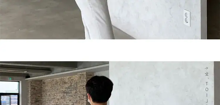 Men's Brown Ribbed Polo Short Sleeve Loose Casual Summer T-Shirt Bottoming Shirt — feature 42