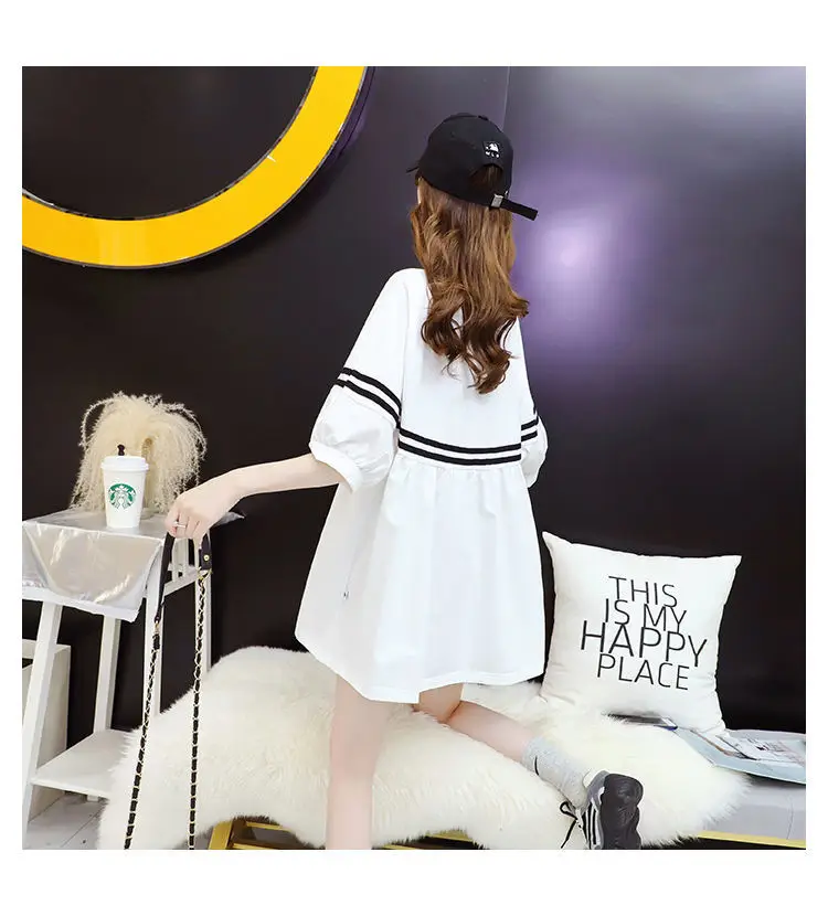 Maternity Black 200 Jin Short Sleeve T-Shirt Women — feature 11