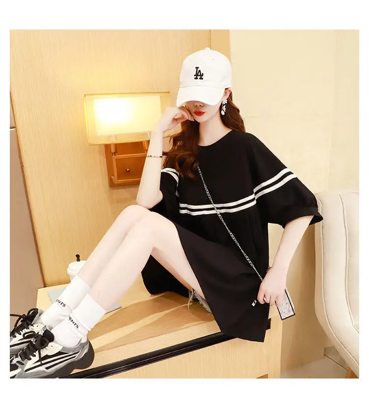 Maternity Black 200 Jin Short Sleeve T-Shirt Women — feature 12
