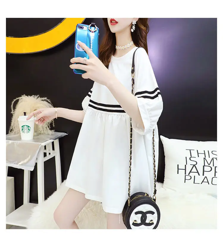 Maternity Black 200 Jin Short Sleeve T-Shirt Women — feature 18