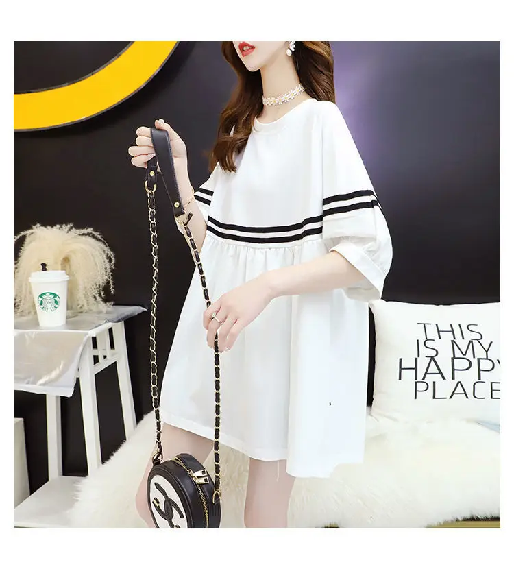 Maternity Black 200 Jin Short Sleeve T-Shirt Women — feature 2
