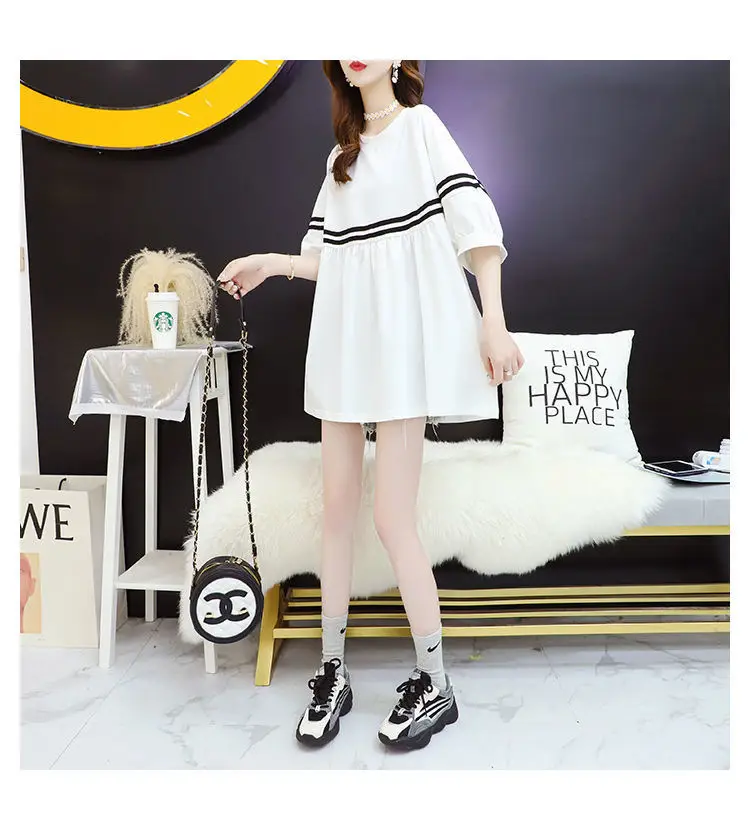 Maternity Black 200 Jin Short Sleeve T-Shirt Women — feature 6