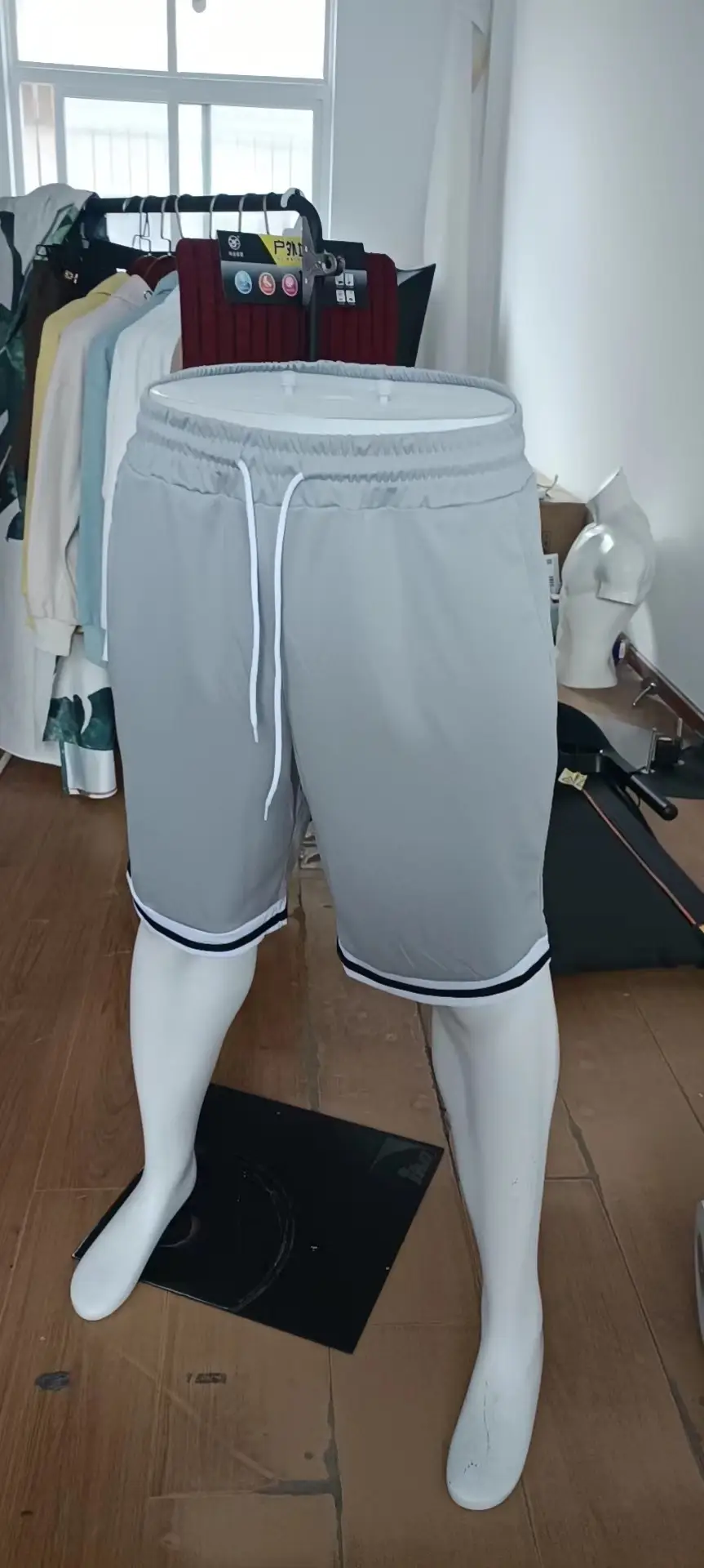 Men Green Short Sleeve Sports Shorts Set — feature 22