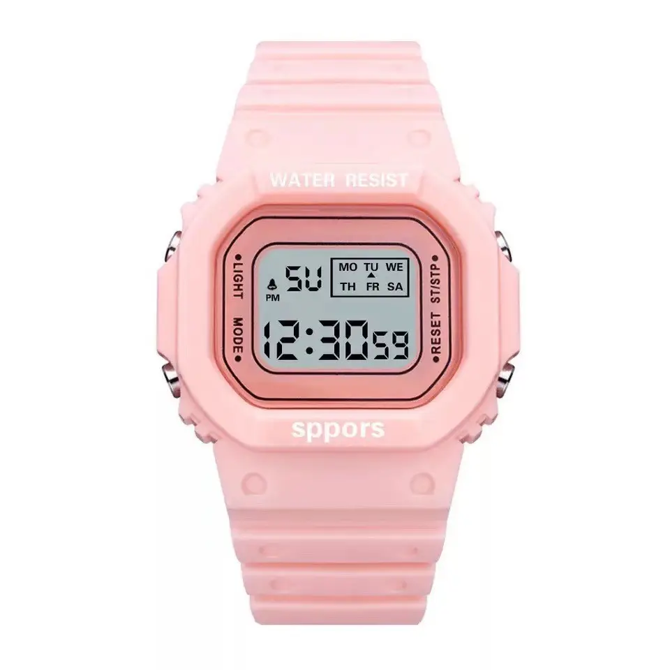 Water Resistant Square Digital Watch for Boys Girls - Image 12