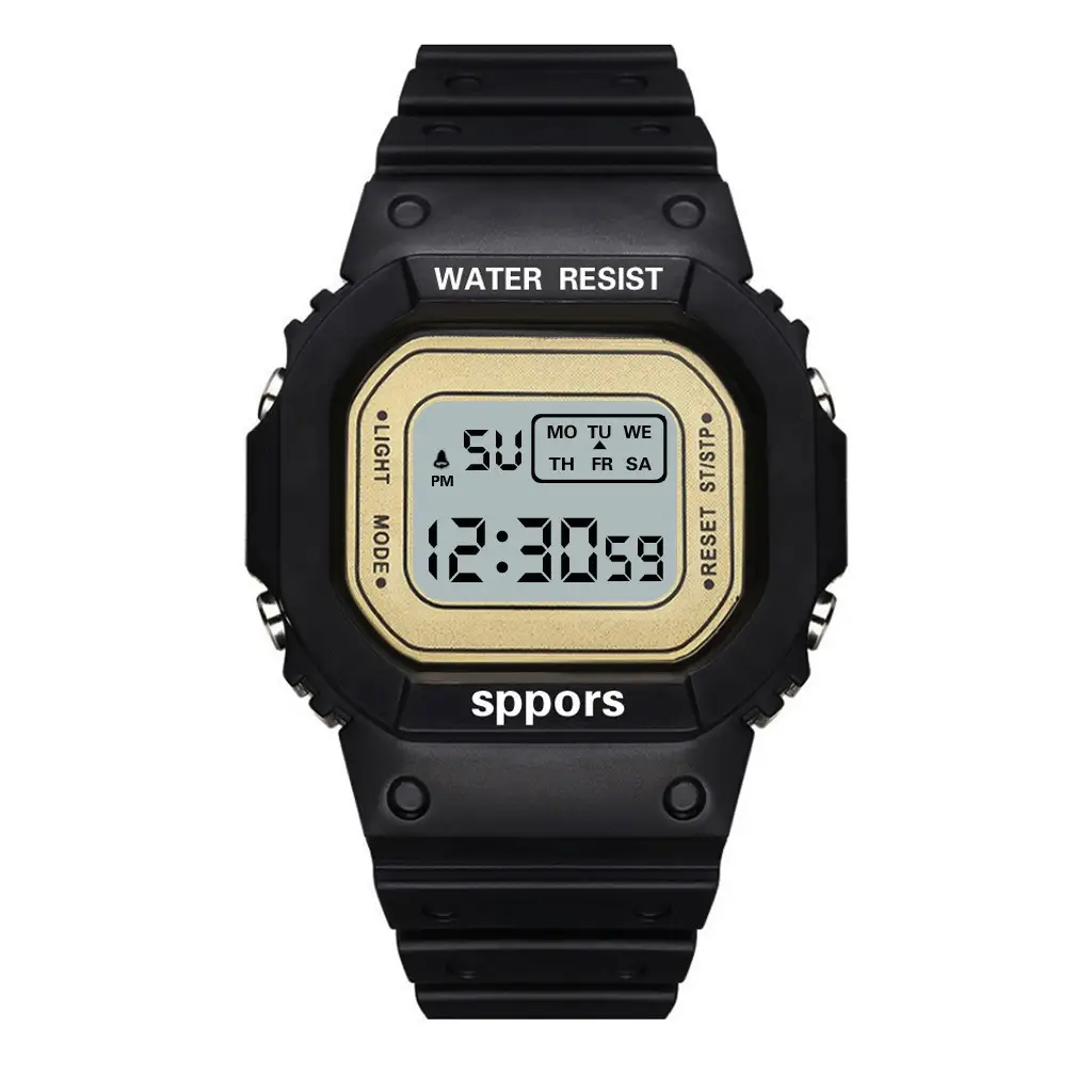 Water Resistant Square Digital Watch for Boys Girls - Image 13