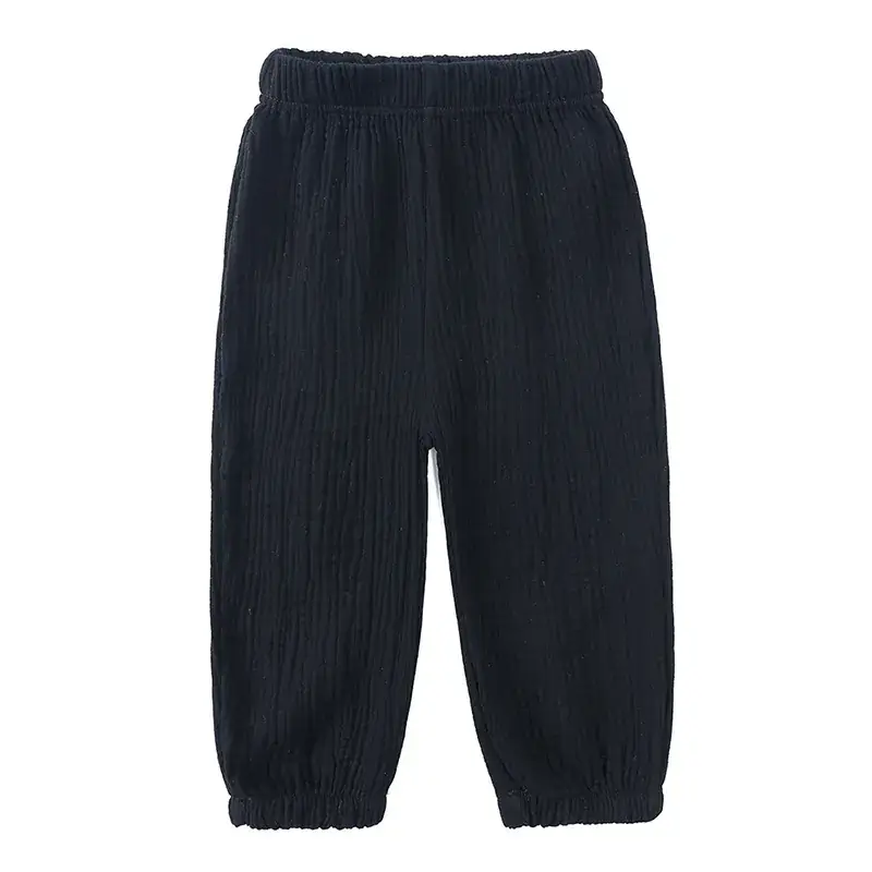 2025 Spring Leggings for Boys Girls Pure Cotton Linen Bloomers - Image 3