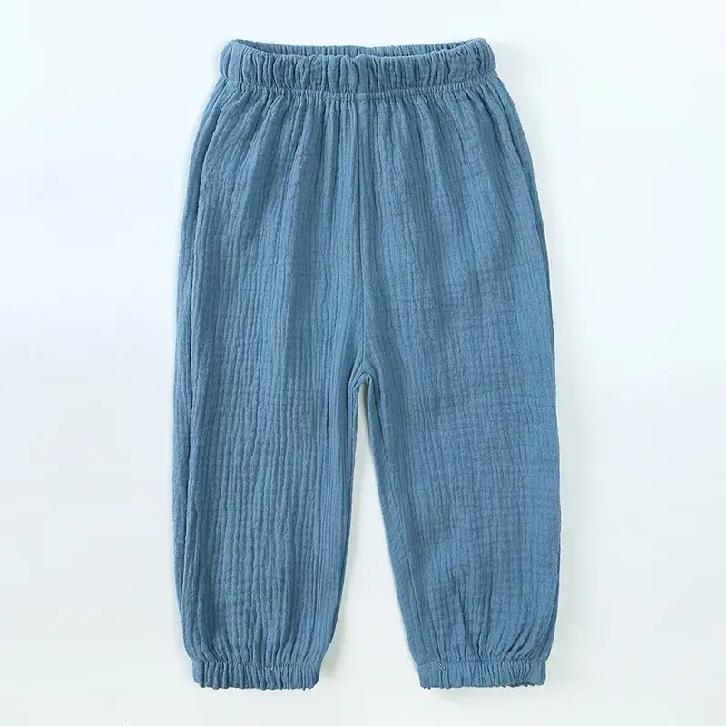 2025 Spring Leggings for Boys Girls Pure Cotton Linen Bloomers - Image 7