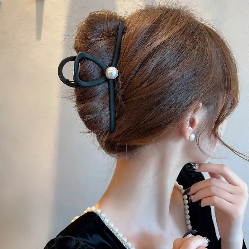 Advanced Sense Metal Hair Clip Women's Summer Large Back Head Shark Clip - Image 11
