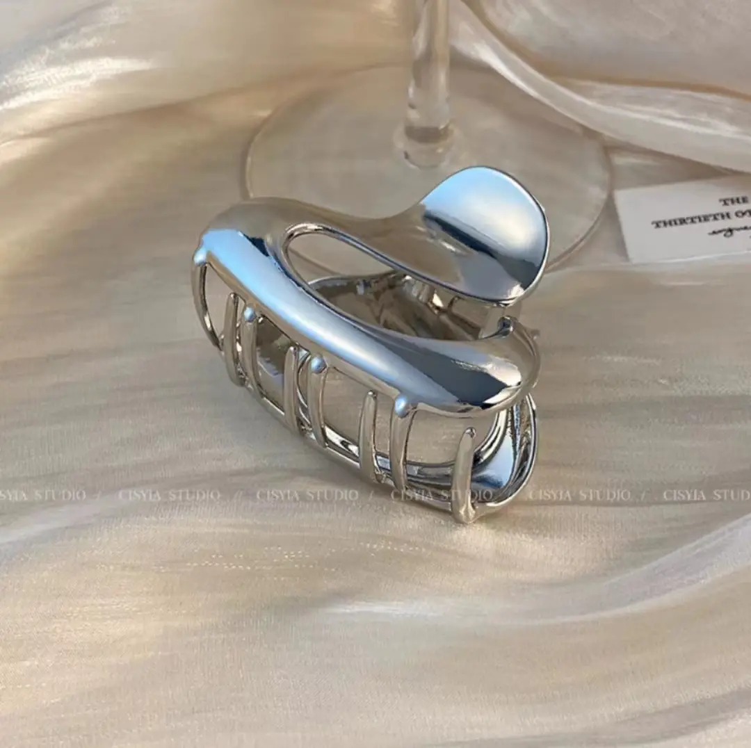 Advanced Sense Metal Hair Clip Women's Summer Large Back Head Shark Clip - Image 21