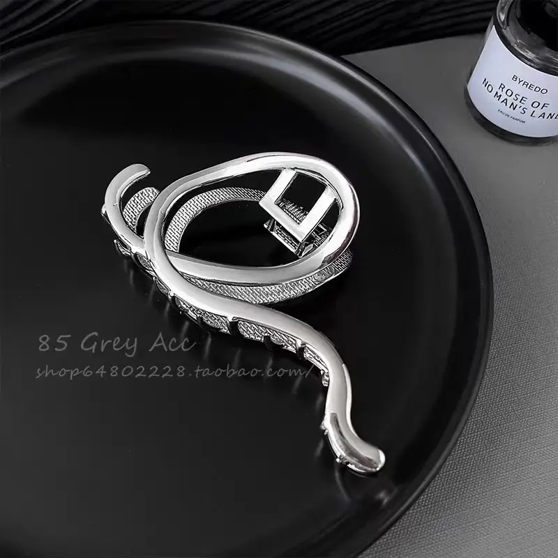 Advanced Sense Metal Hair Clip Women's Summer Large Back Head Shark Clip - Image 25
