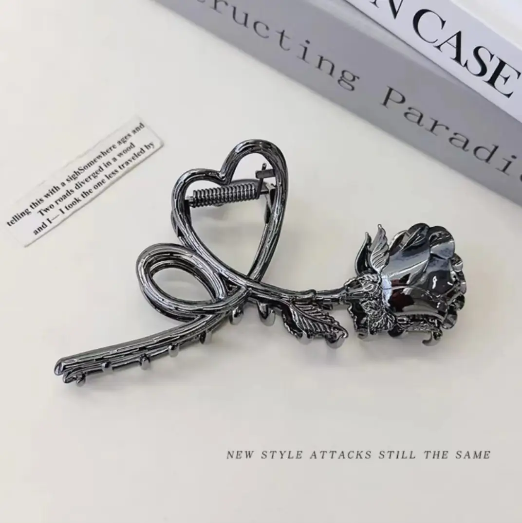 Advanced Sense Metal Hair Clip Women's Summer Large Back Head Shark Clip - Image 28