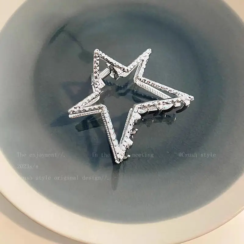 Advanced Sense Metal Hair Clip Women's Summer Large Back Head Shark Clip - Image 30