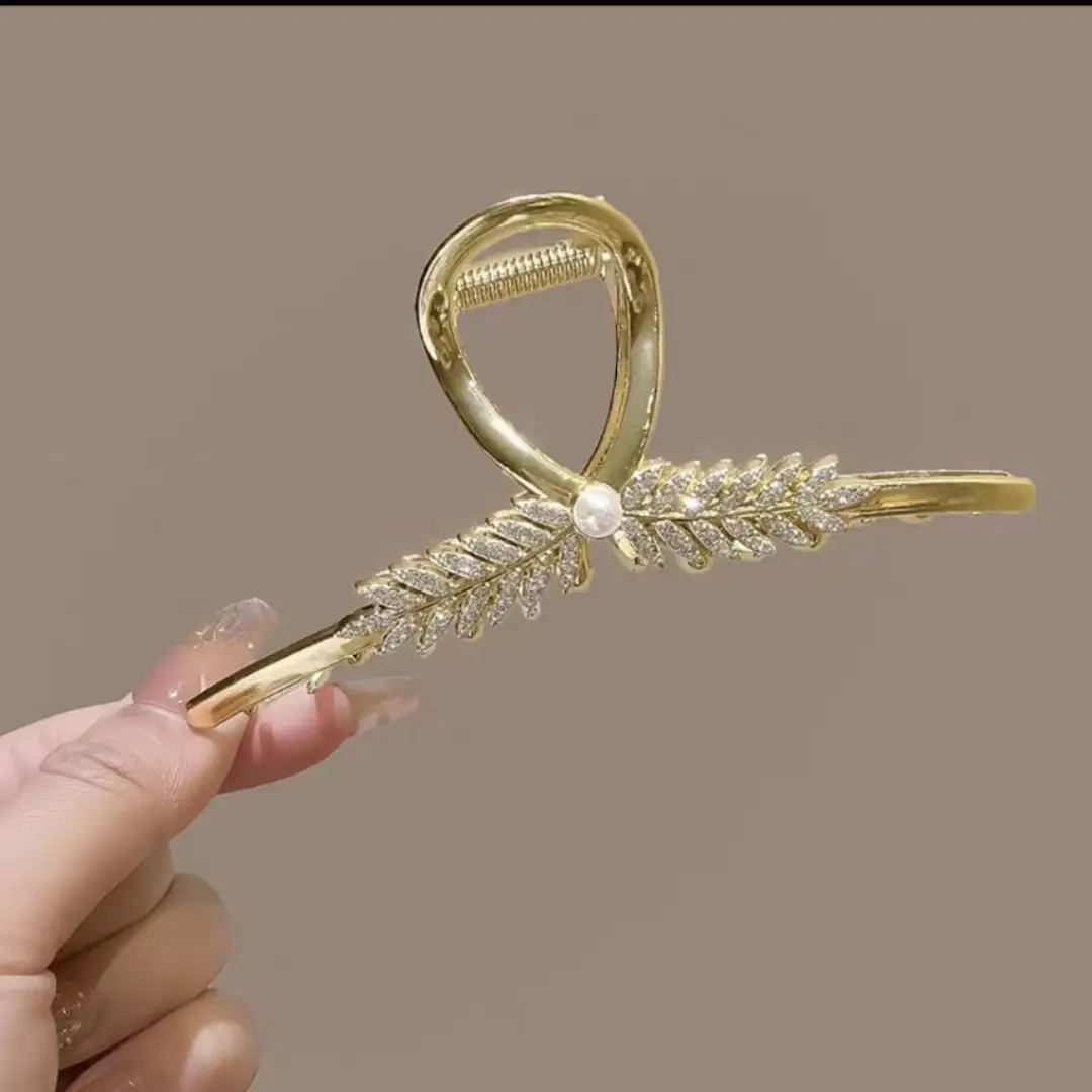 Advanced Sense Metal Hair Clip Women's Summer Large Back Head Shark Clip - Image 34