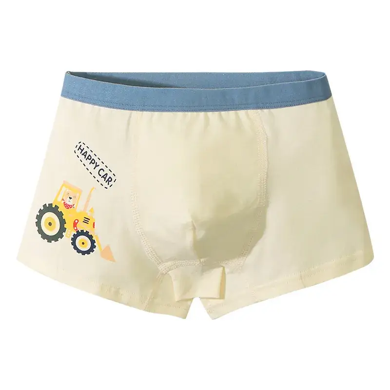 Boys Cotton Bear Printed Boxer Pants No Ass Large - Image 18