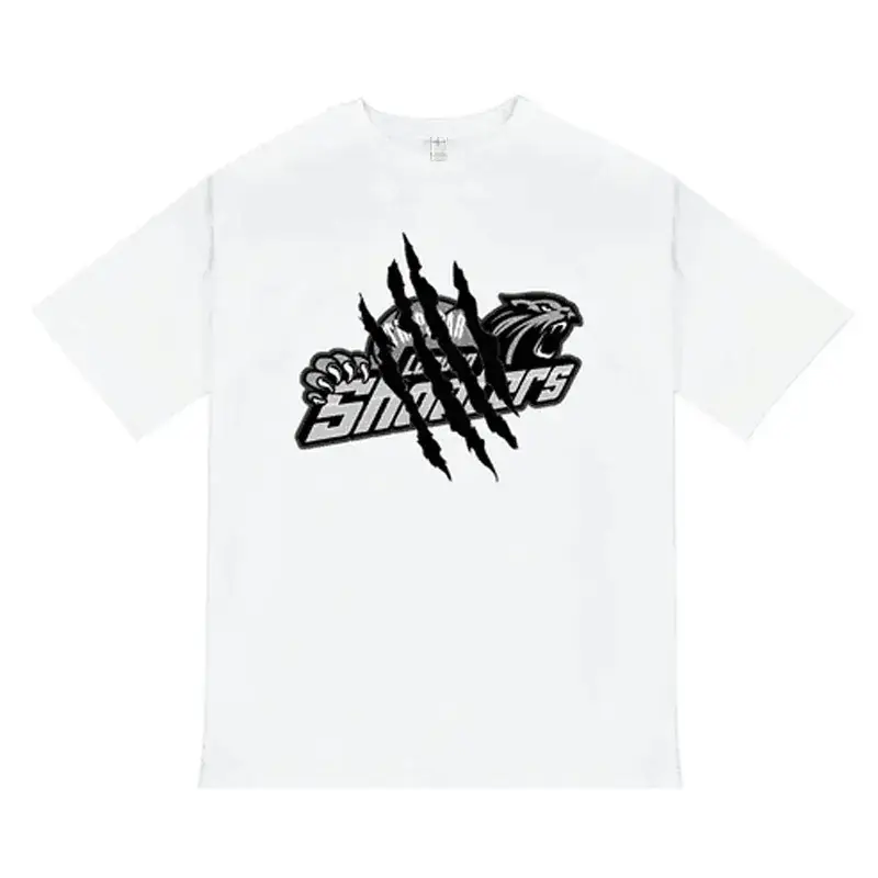 2023 Trapstar Leopard Print Short Sleeve T-Shirt Black - Image 3