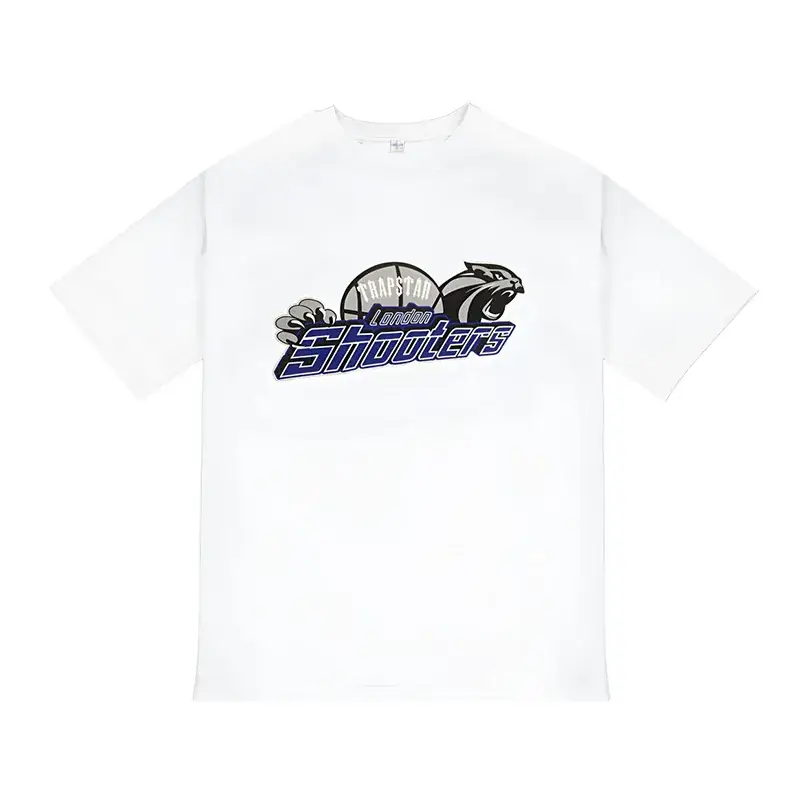 2023 Trapstar Leopard Print Short Sleeve T-Shirt Black - Image 4